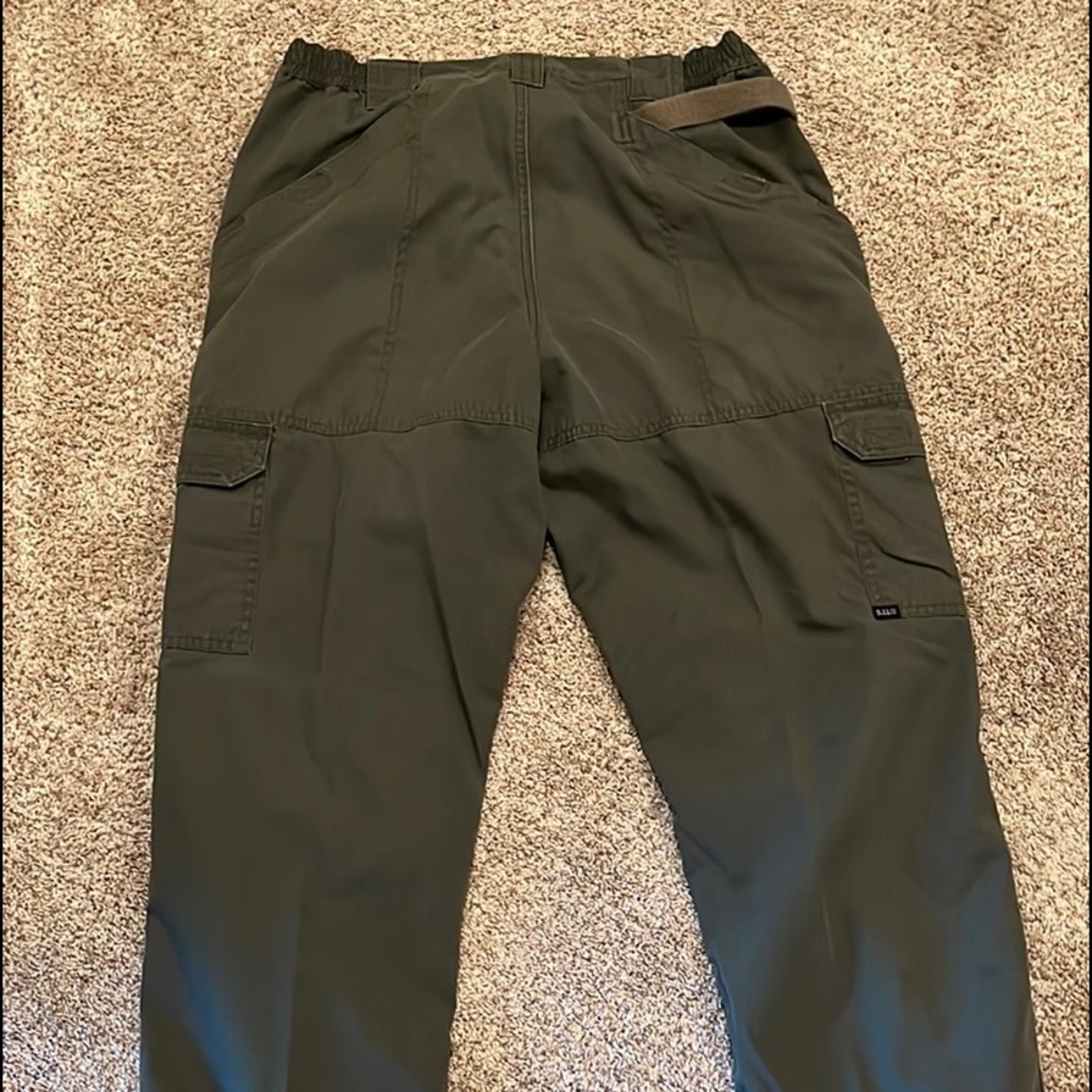 5.11 tactical pro ripstop pants green